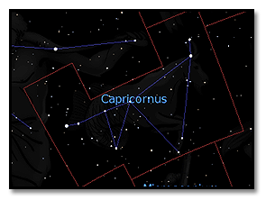 зодиакальное созвездие южного полушария Capricornus