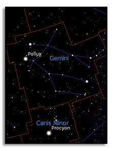 зодиакальное созвездие Gemini