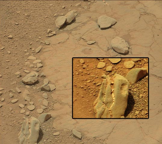 череп на Марсе
